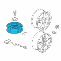 OEM Honda CR-Z Disk, Wheel (16X4T) (Ring Techs) Diagram - 42700-SZT-T51