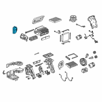 OEM 2014 Chevrolet Spark EV Module Diagram - 13349361