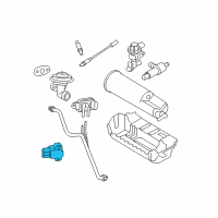 OEM 1998 Ford Ranger Actuator Diagram - F57Z-9B989-A