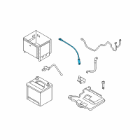 OEM 2012 Hyundai Accent Wiring Assembly-Engine Ground Diagram - 91860-1R200