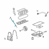 OEM Chevrolet Camaro Guide Tube Diagram - 12625477