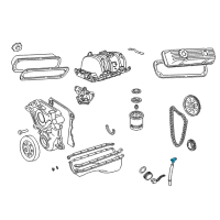 OEM Dodge Durango Indicator-Engine Oil Level Diagram - 53020924