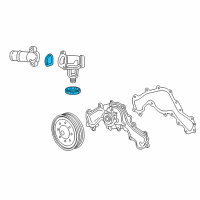 OEM Buick Water Outlet Seal Diagram - 12647181