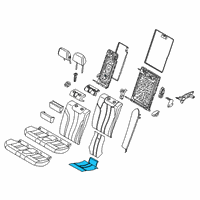 OEM 2018 BMW 640i xDrive Gran Turismo Seat Heater Pad Diagram - 52207397837