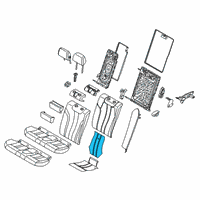 OEM 2018 BMW 640i xDrive Gran Turismo Seat Heater Pad Diagram - 52207397835