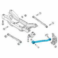 OEM 2017 Jeep Renegade Rear Control Arm Assembly Diagram - 68246739AA