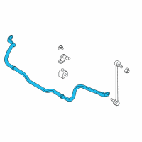OEM Ford Escape Stabilizer Bar Diagram - CV6Z-5482-B