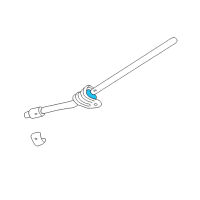 OEM 2003 Dodge Durango BUSHING-SWAY Bar Diagram - 52013403AA