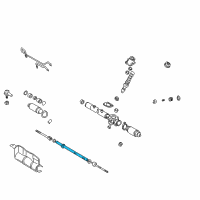 OEM 2003 Toyota Camry Power Steering Rack Sub-Assembly Diagram - 44204-06081