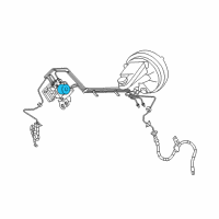 OEM 2010 Chrysler Sebring Electrical Anti-Lock Brake System Control Diagram - 68067419AA