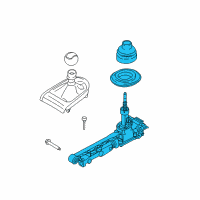 OEM 2021 Ford Mustang Shifter Assembly Diagram - BR3Z-7210-E