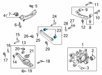 OEM Kia Carnival Bush-Rr Assist Arm Diagram - 55258R0000