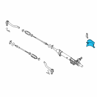 OEM Infiniti JX35 INSULATOR-Heat, POWERSTEERING Diagram - 48382-JP00B