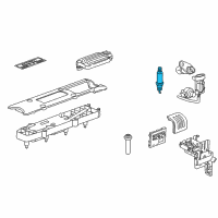 OEM Saturn Spark Plug Diagram - 12681661