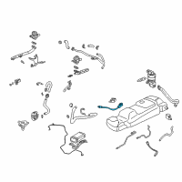 OEM 2005 Chevrolet Venture Front Oxygen Sensor Diagram - 19209807