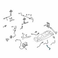 OEM 2004 Chevrolet Monte Carlo Front Oxygen Sensor Diagram - 12559850