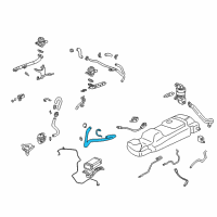 OEM 2002 Pontiac Aztek Hose Asm-Secondary Air Injection Check Valve Diagram - 10313511