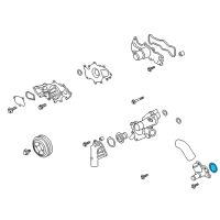 OEM 2019 Ford F-150 Connector Tube Seal Diagram - HL3Z-8590-A