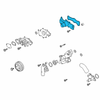 OEM Ford F-150 Rear Housing Diagram - HL3Z-8501-C