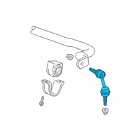 OEM Chevrolet Silverado 1500 Stabilizer Link Diagram - 84367821