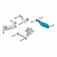 OEM 2018 Honda Civic Arm Complete, Lower B L Diagram - 52355-TBA-A01