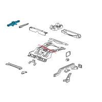 OEM 2008 Chevrolet Impala Jack Asm Diagram - 23172907