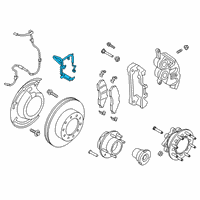 OEM 2020 Ford F-350 Super Duty Brake Hose Diagram - HC3Z-2078-F