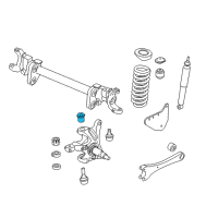 OEM 2022 Ford F-350 Super Duty Mount Bracket Adjuster Diagram - 5C3Z-3B440-R