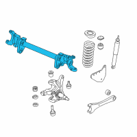 OEM 2017 Ford F-250 Super Duty Axle Beam Diagram - HC3Z-3010-E