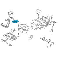 OEM 2007 Toyota Highlander Armrest Assembly Diagram - 72830-48180-A0