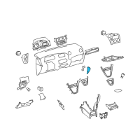OEM 2011 Toyota Matrix Shift Knob Diagram - 33504-02270-B0