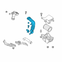 OEM 2019 Lincoln MKC Air Inlet Tube Diagram - GV6Z-9B659-A