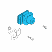 OEM Kia Hydraulic Unit Assembly Diagram - 589203F3A0