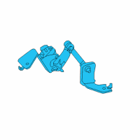 OEM 2015 Nissan Rogue Sensor Assy-Height, Rear Diagram - 53820-4BA0A