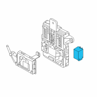 OEM Hyundai Santa Fe Relay Assembly-Stop Signal Diagram - 95240-2W100