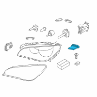 OEM Headlight Driver Module, Xenon Lights Diagram - 63-11-7-316-213