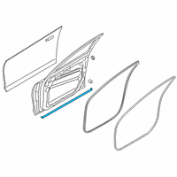 OEM 2020 Kia K900 W/STRIP Assembly-Fr Dr L Diagram - 82170J6000