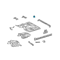 OEM 1998 Toyota Land Cruiser Boot Diagram - 58290-60080