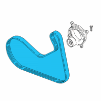 OEM 2022 BMW M340i RIBBED V-BELT Diagram - 11-28-9-844-643