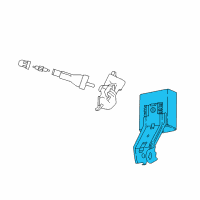 OEM Nissan Leaf Antenna-Tire Pressure Diagram - 40740-5SA0A