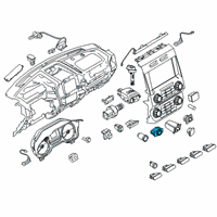OEM 2015 Ford F-150 Headlamp Switch Diagram - FL3Z-11654-DA