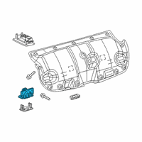 OEM Lexus ES350 Switch, Door Control Diagram - 84931-50021