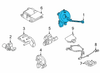 OEM 2020 Nissan Versa Wire Assy-Steering Air Bag Diagram - 25554-6LB0A