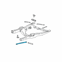 OEM 1986 GMC Safari Transmission Mount Diagram - 15596462