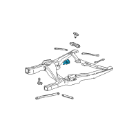 OEM 1989 Chevrolet Astro Mount Asm-Engine Diagram - 15638410