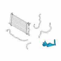 OEM Toyota Highlander Water Pump Diagram - G9030-48020