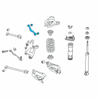 OEM 2021 Lexus IS300 Arm Assembly, UPR CONTRO Diagram - 48790-53050