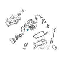 OEM 2006 Ford Ranger Timing Gear Set Diagram - 2F1Z-6306-AA