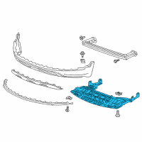 OEM 2017 Buick Encore Splash Shield Diagram - 42576988