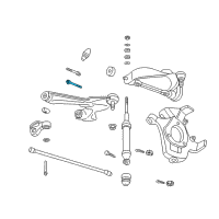 OEM 2003 Jeep Grand Cherokee Screw-HEXAGON FLANGE Head Diagram - 6504109